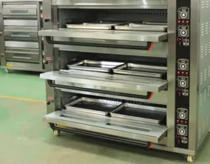 One Bag Gas Deck Oven, 9trays