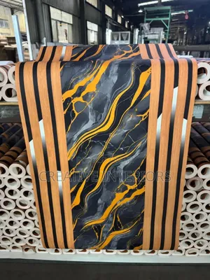 3d Exclusive Marble/Fluted Wallpaper