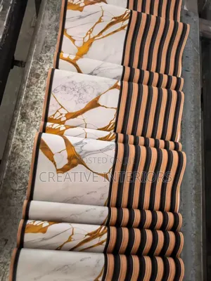 3d Exclusive Marble/Fluted Wallpaper