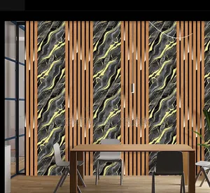 3d Exclusive Marble/Fluted Wallpaper