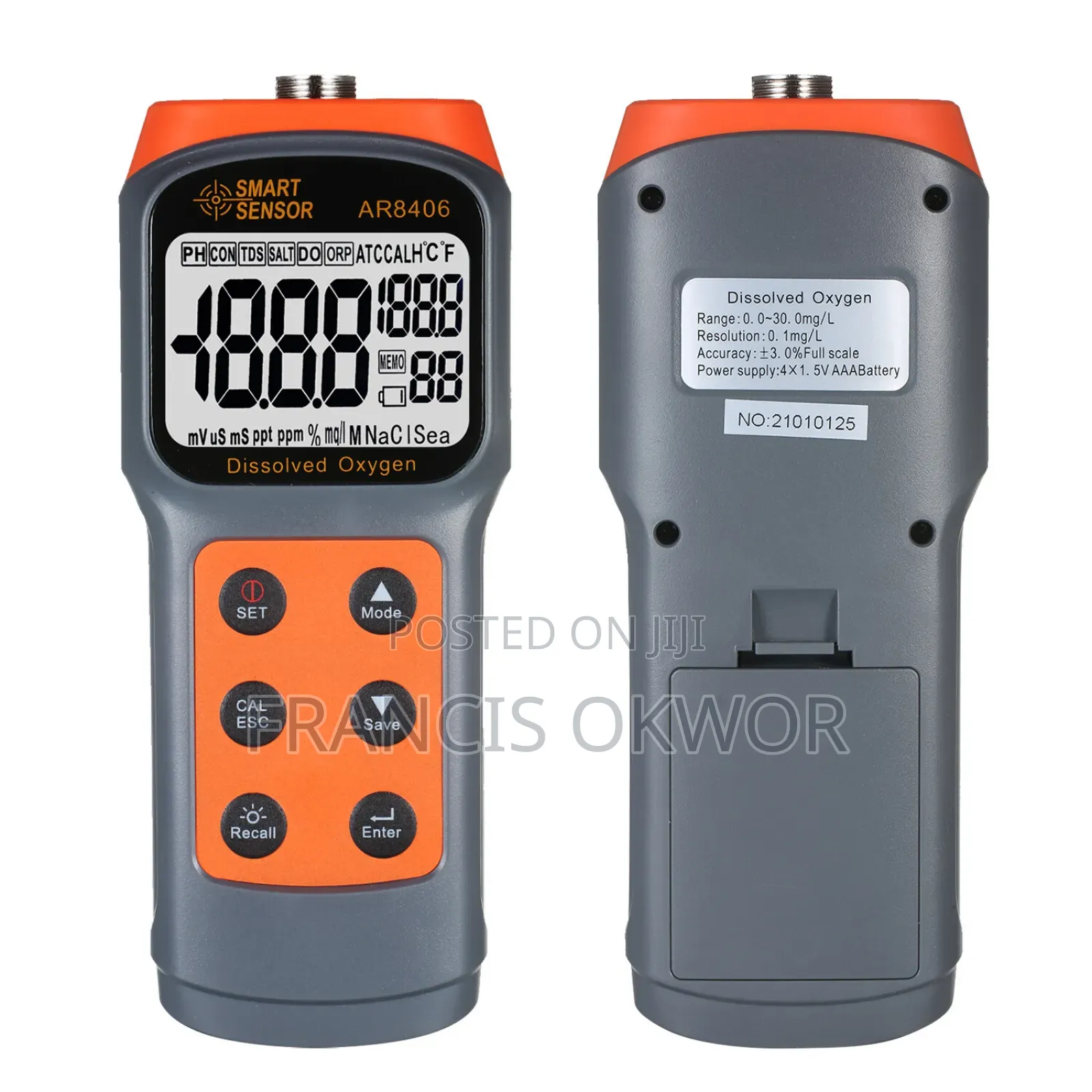 Smart Portable Dissolve Oxygen Meter
