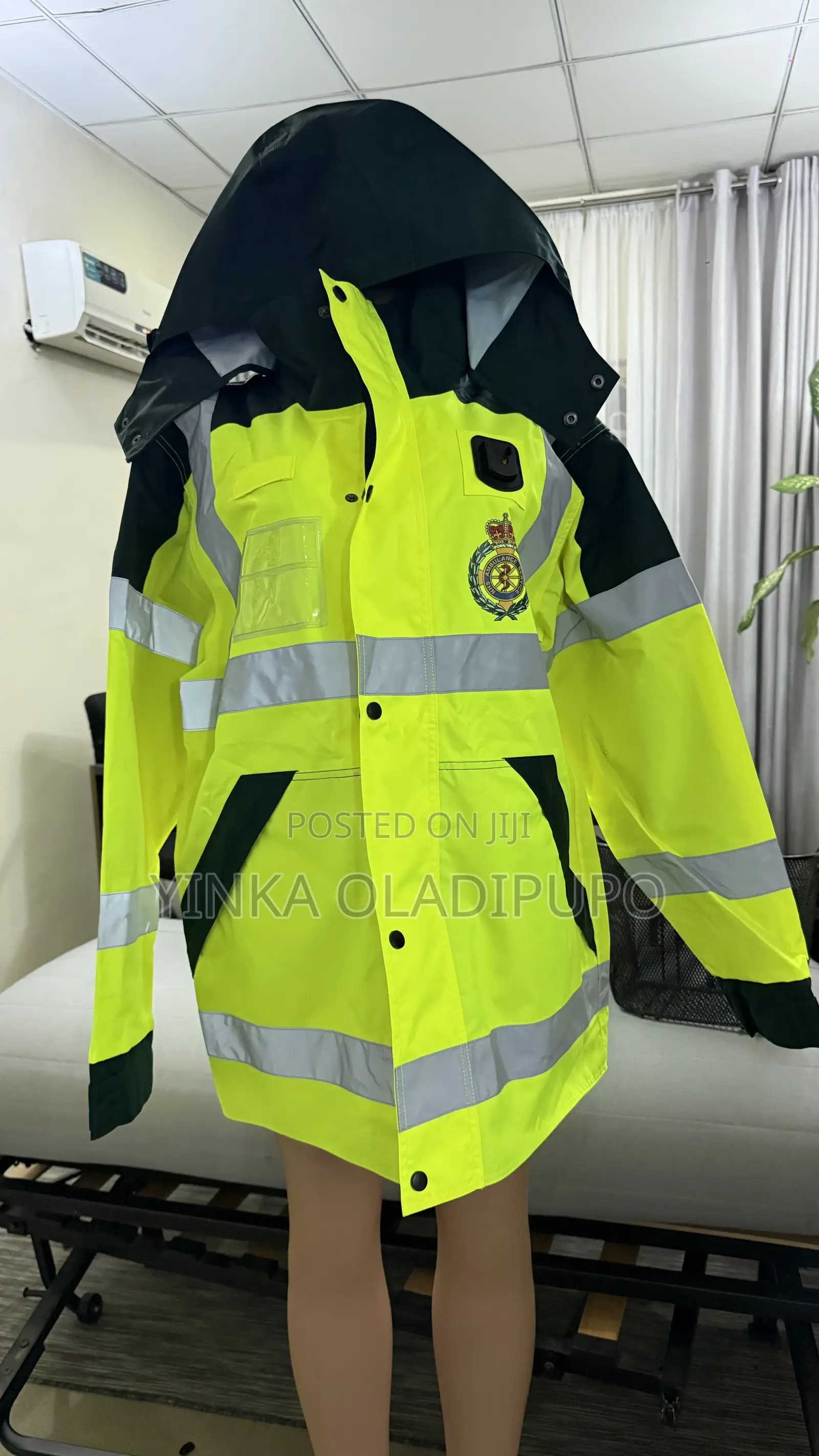 Hooded Safety Jacket