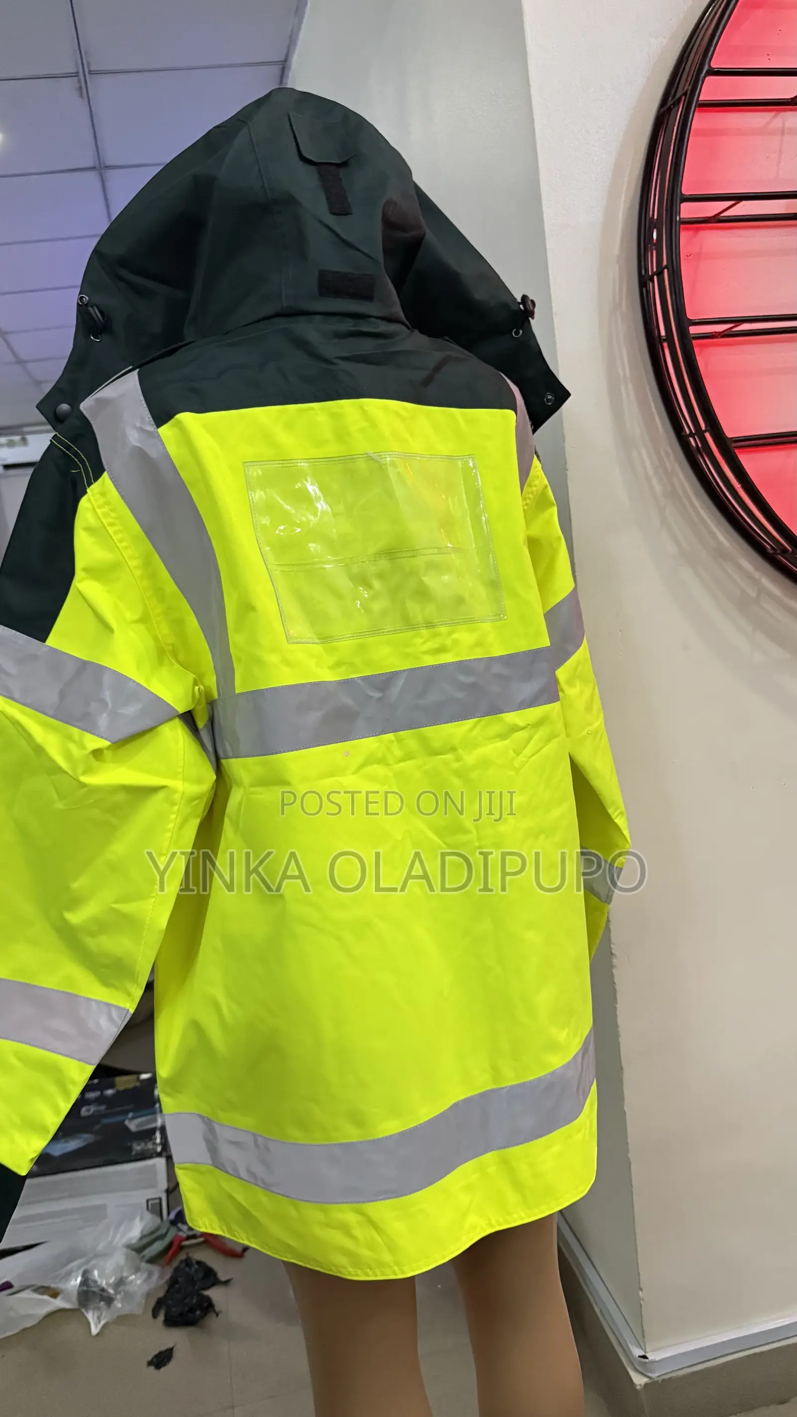 Hooded Safety Jacket