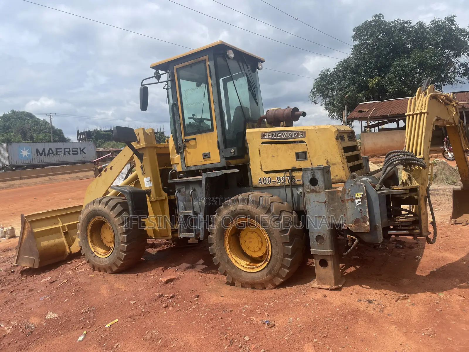 Backhoe Machine