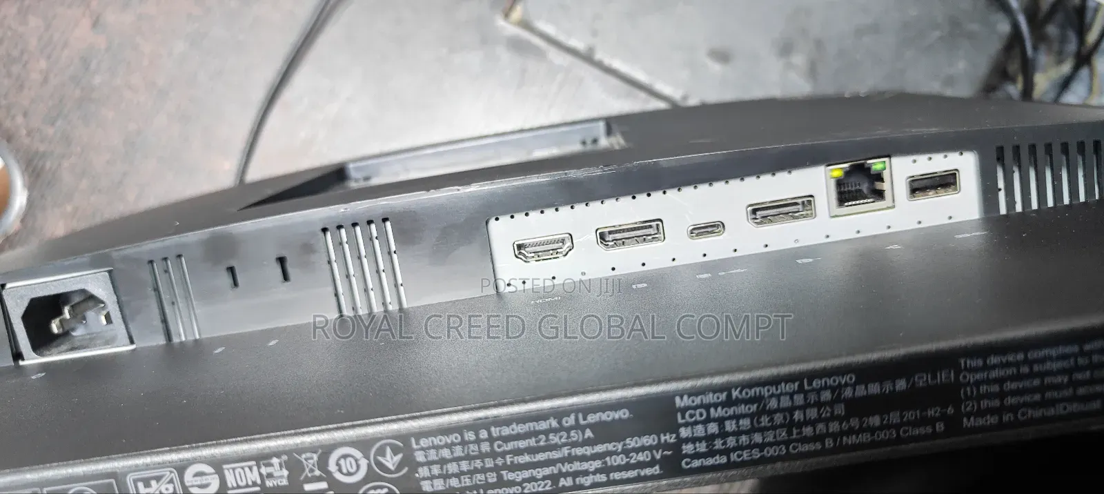 Lenovo Monitor Thinkvision