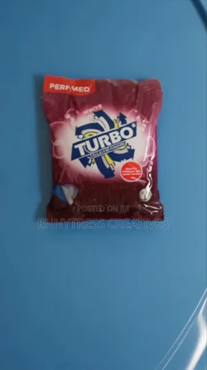 Turbo Detergent Powder (110g×30 Pieces)