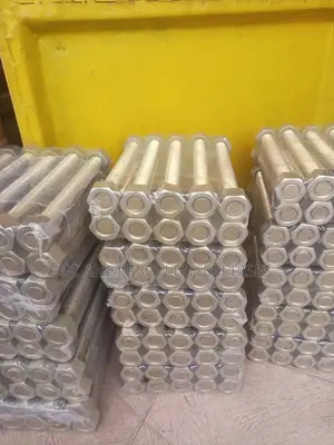 1-1/8 X 11-3/4mm Stud Bolt and Nut (Available in All Sizes)