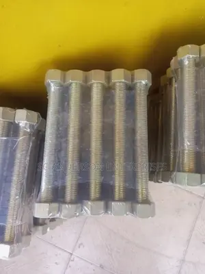 1-1/8 X 11-3/4mm Stud Bolt and Nut (Available in All Sizes)