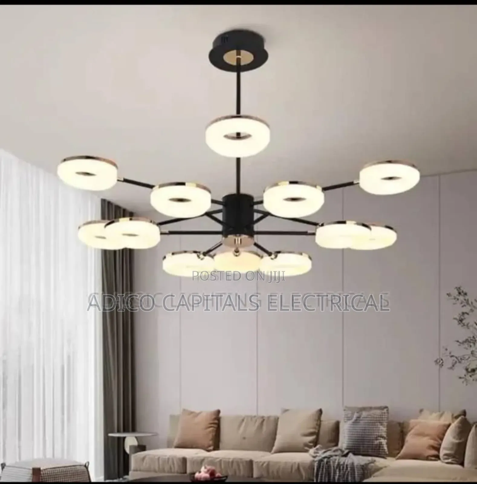 Led Sitting Rooms, Bedrooms Chandaliers