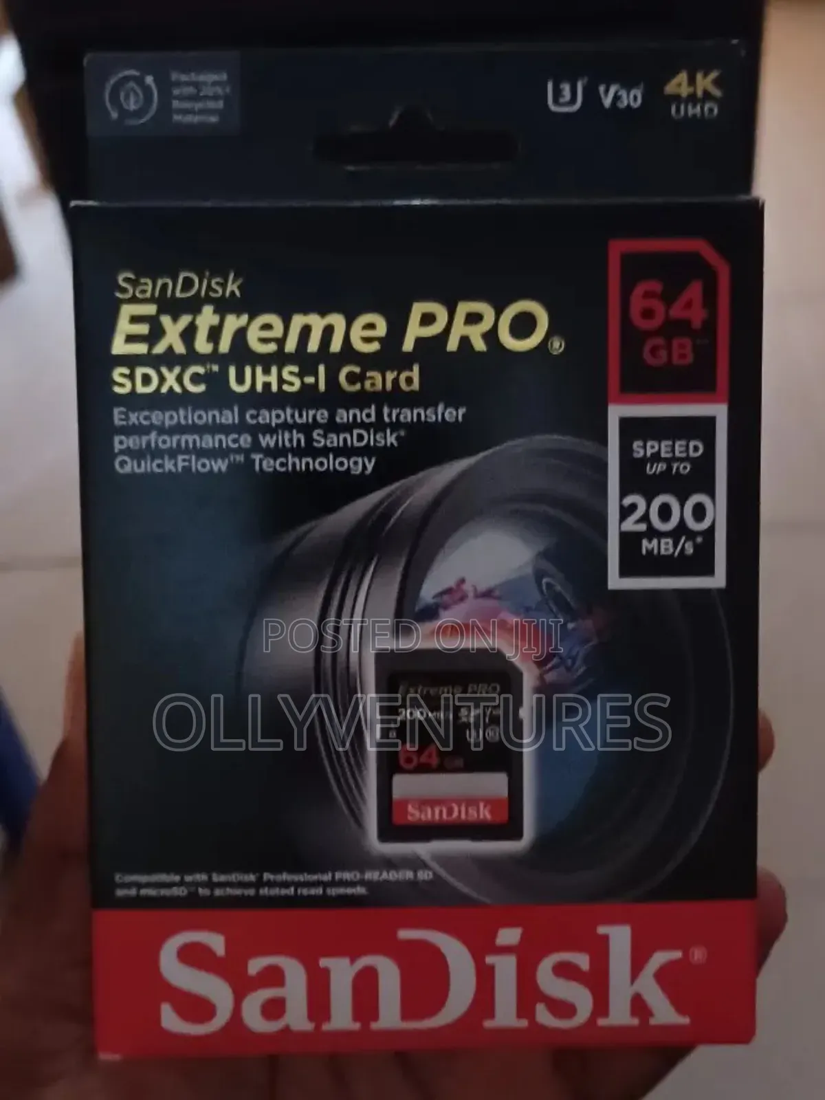 Sandisk Extreme Pro SDXC Uhs-I Card 646