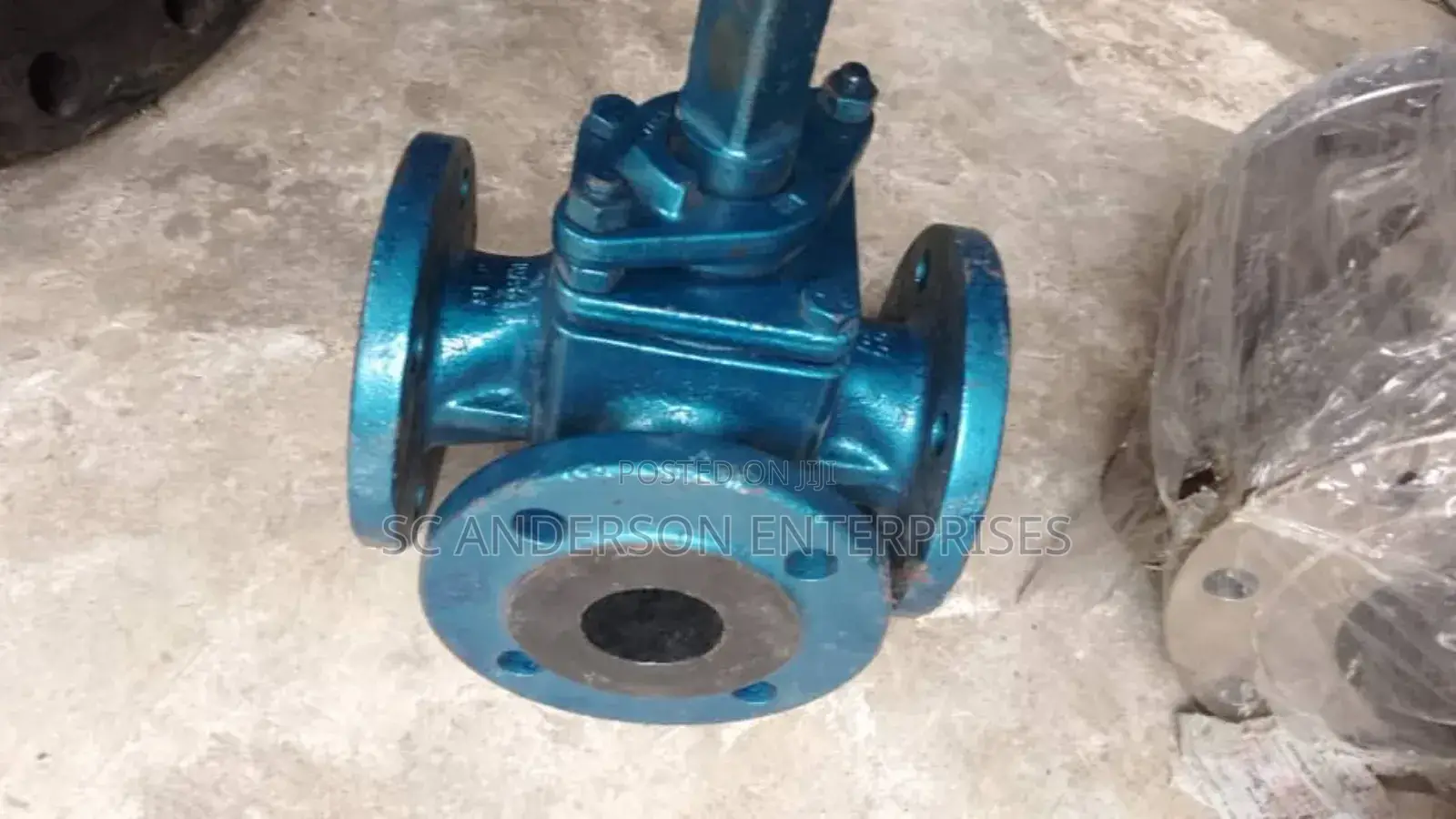 2" 3-Way Plug Valve With Flange End Carbon Steel