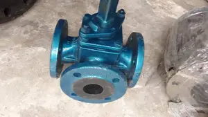 2" 3-Way Plug Valve With Flange End Carbon Steel