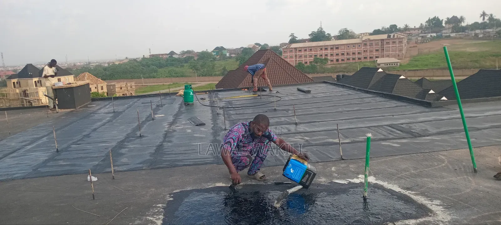 Roofing Felt Installation and Waterproof