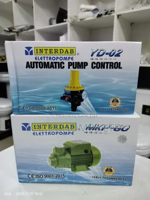 Interdab 0.5hp Surface Pressure Pump With Thermostat(100% Copper Coil)