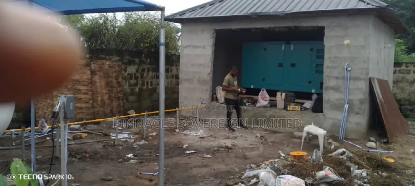 LPG and CNG Powered Electric Generator Installation