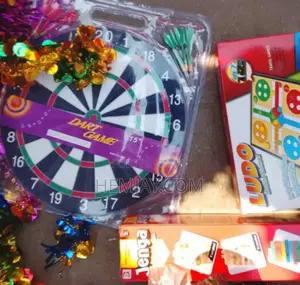 1ludo,1 Jenga and 1 Dart (Big Sizes)