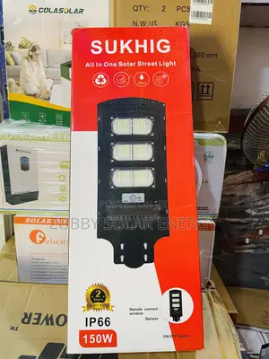 150w Sukhig Solar Street Lights 2 Years Warranty