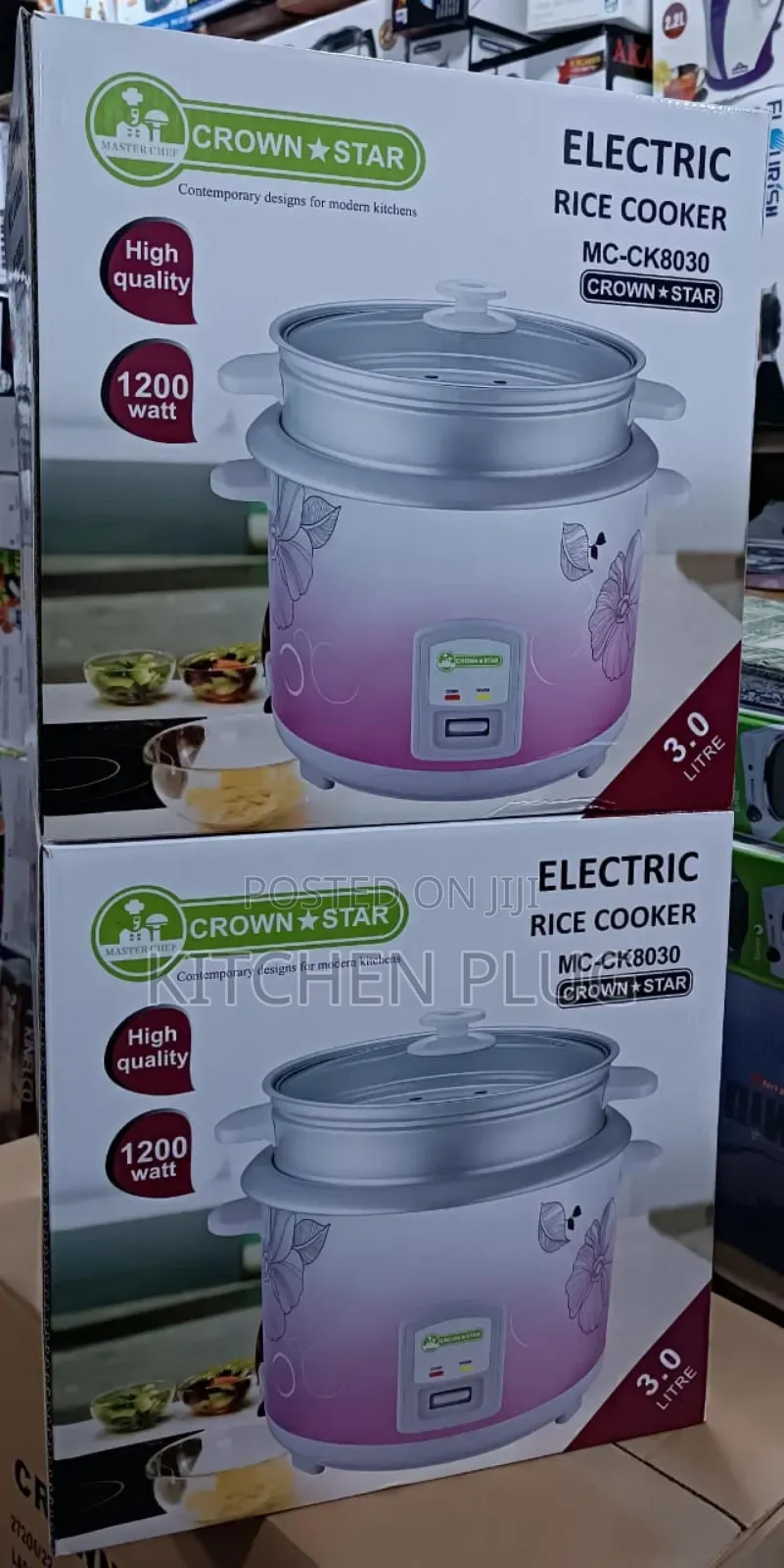 Electric Rice Cooker-3liters for sale - Kitchen PluG Price: ₦ 48,000 on ...