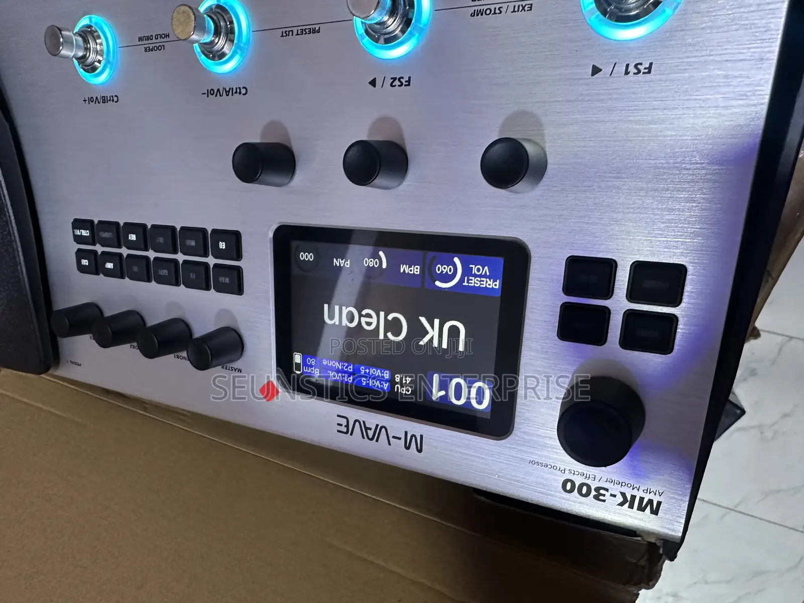 Quality M-Vave Mk300 Guitar/Bass Effects Pedal