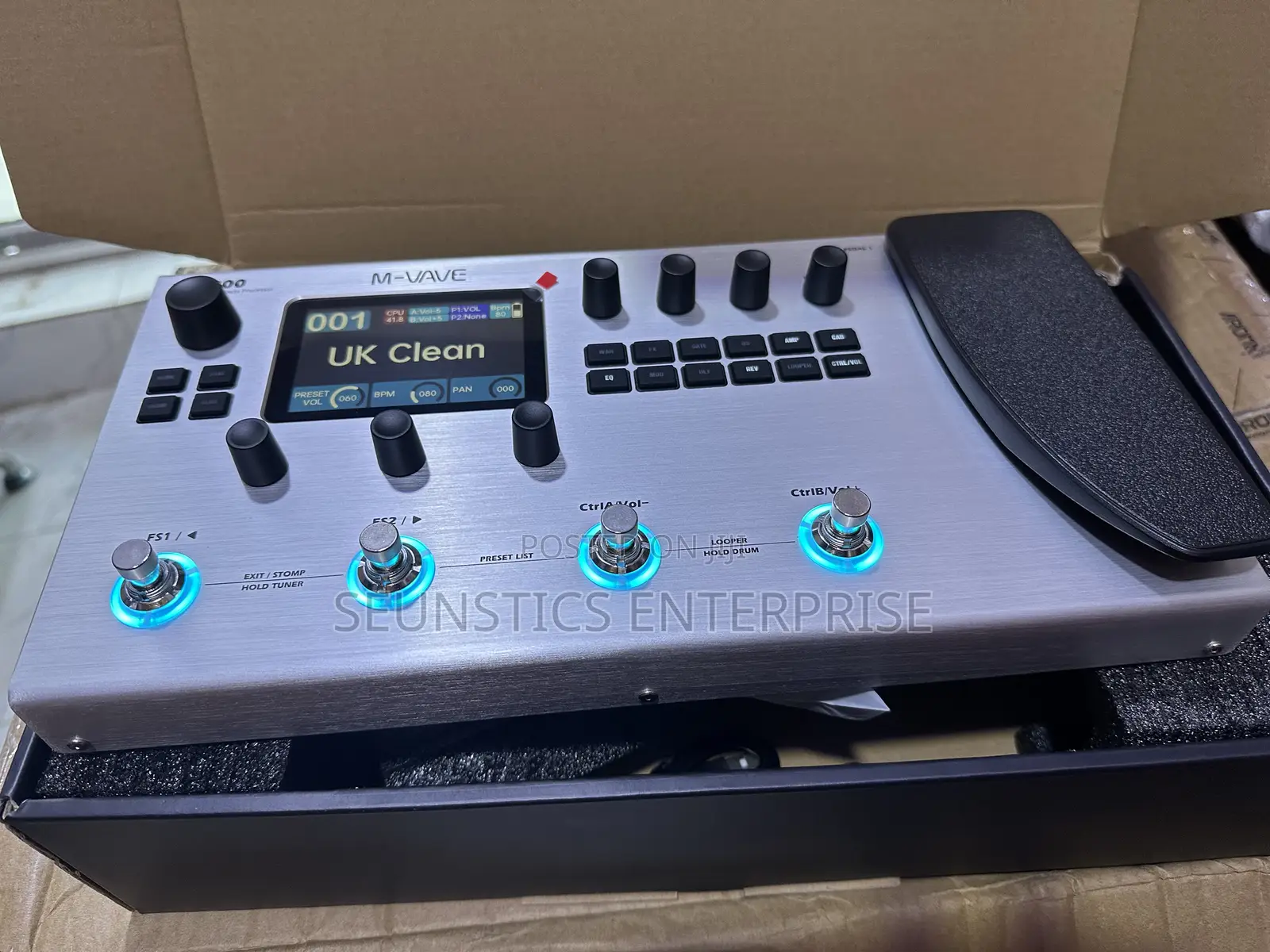 Quality M-Vave Mk300 Guitar/Bass Effects Pedal