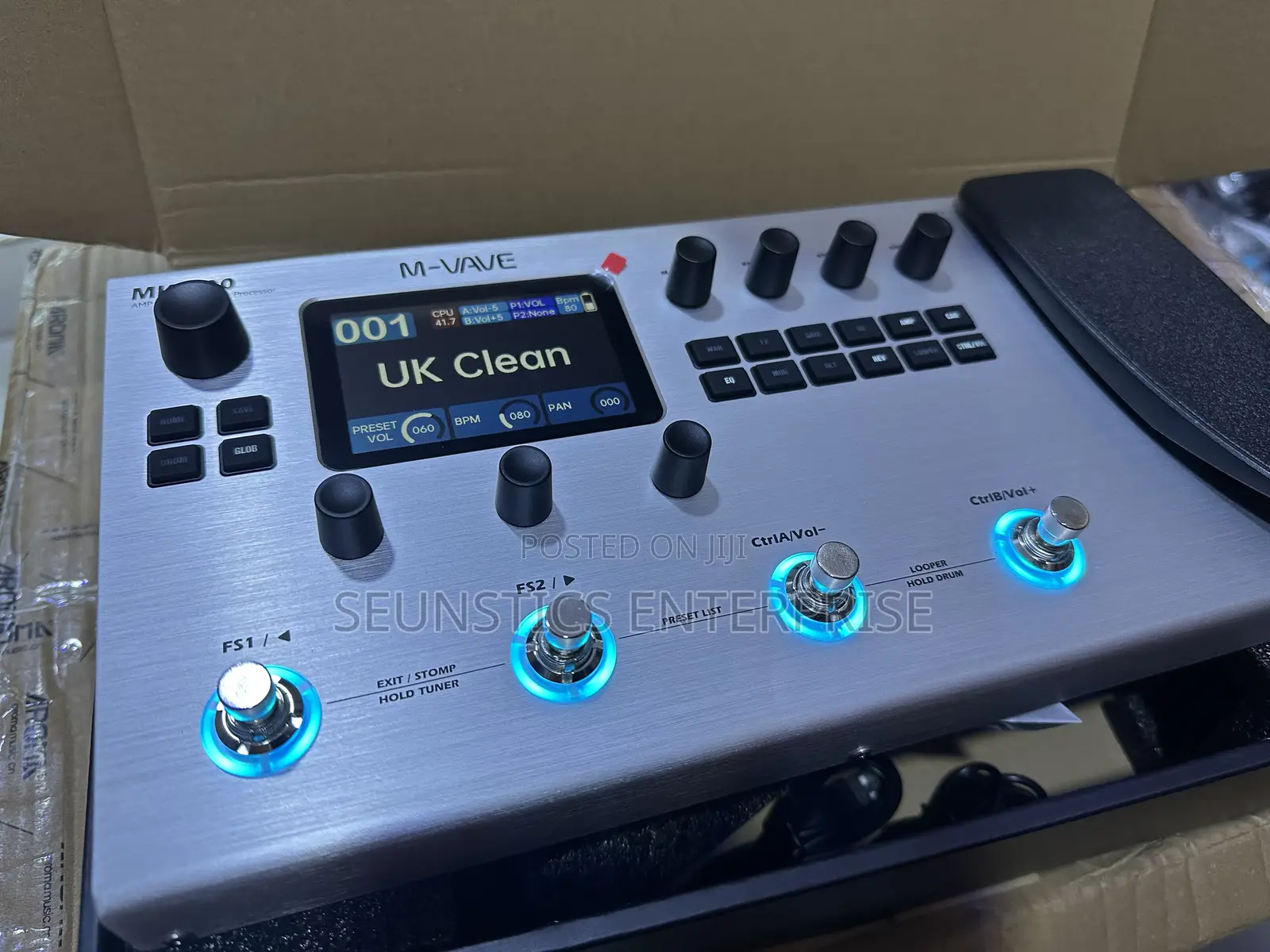 Quality M-Vave Mk300 Guitar/Bass Effects Pedal