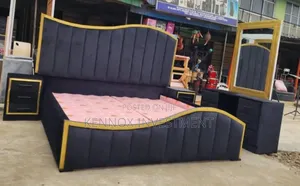 Quality Padded Complete Bedframe (6 X 6 )