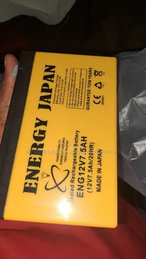 12v 7amps Battery for Rechargeable Fans/ Ups / Other Gadgets