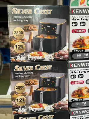 12-Litres Silvercrest Digital Touchscreen Airfryer-2800w