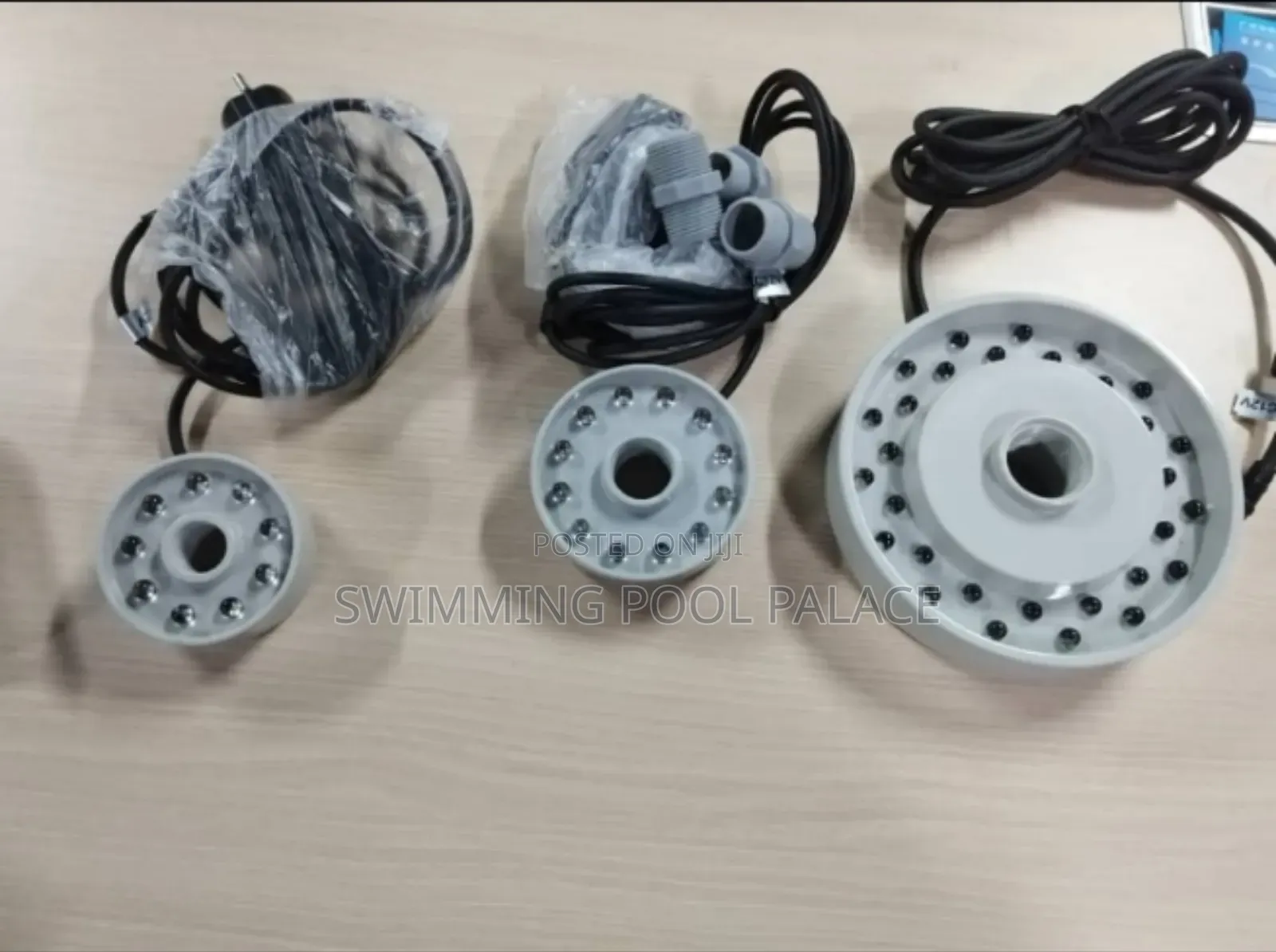 Fountain Light With Foam Nozzle