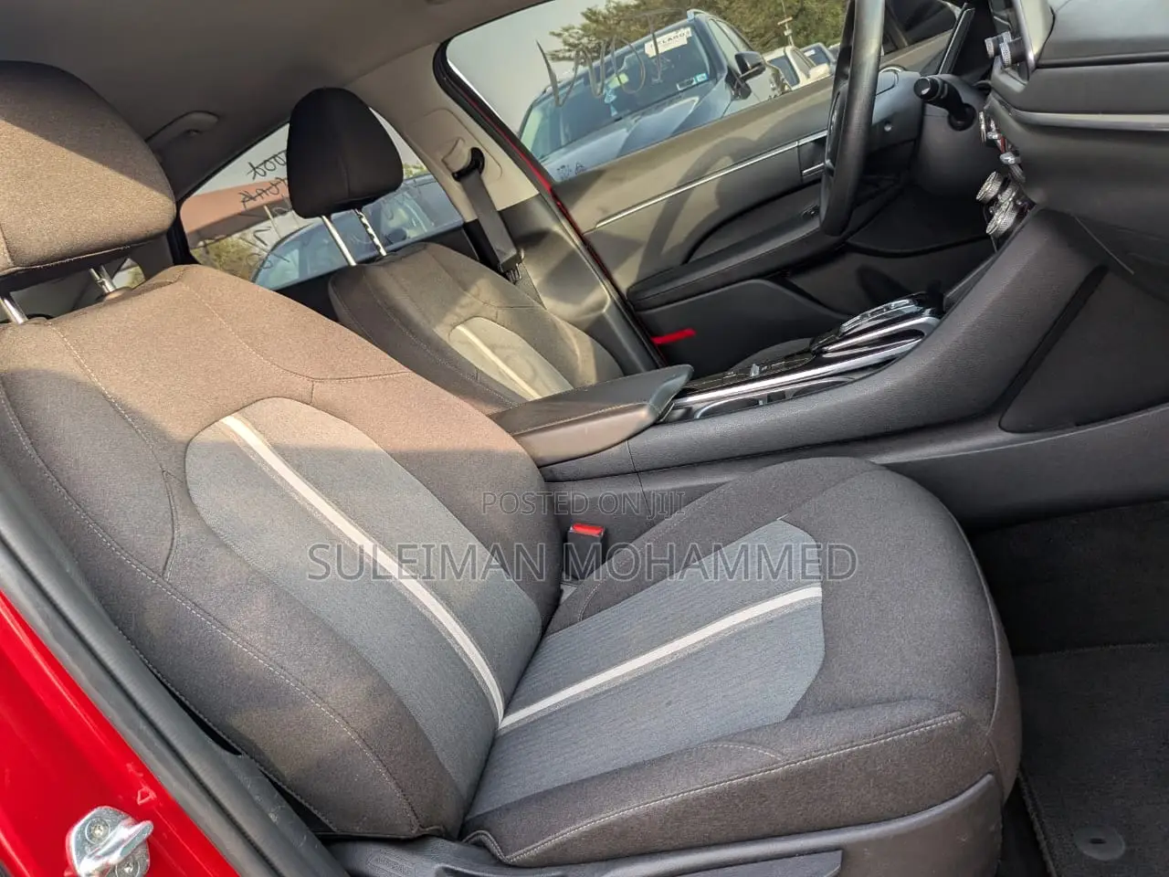 Hyundai Sonata SEL 2021 Red
