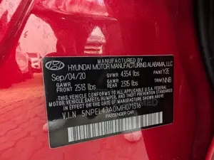 Hyundai Sonata SEL 2021 Red