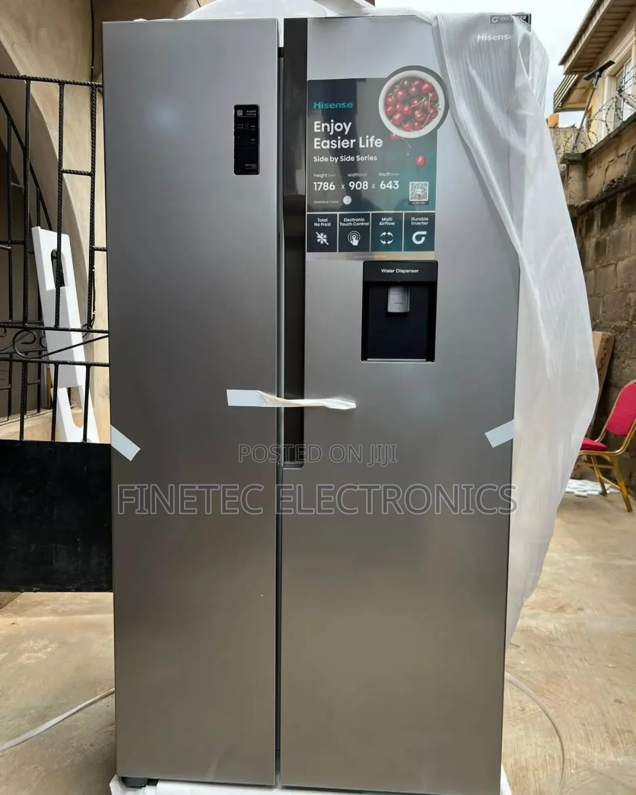 All Hisense Side by Side Fridge Available