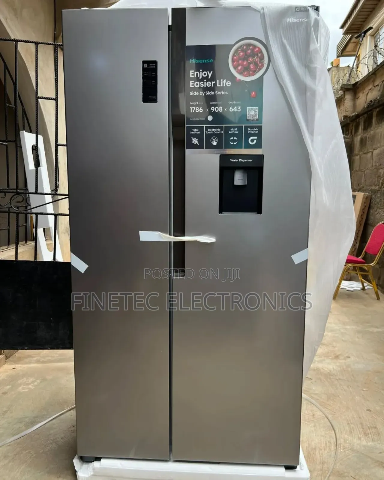 All Hisense Side by Side Fridge Available