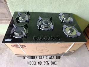 Original Kimax Built-in Gas Cooker 60x90cm 5 Burner Hob