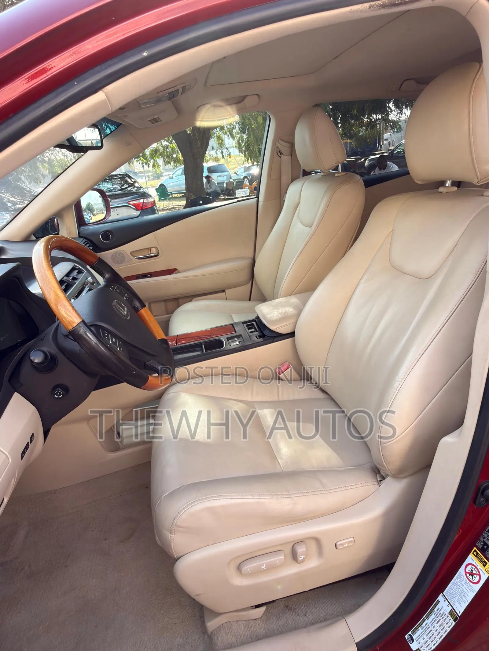 Lexus RX 350 2011 Red
