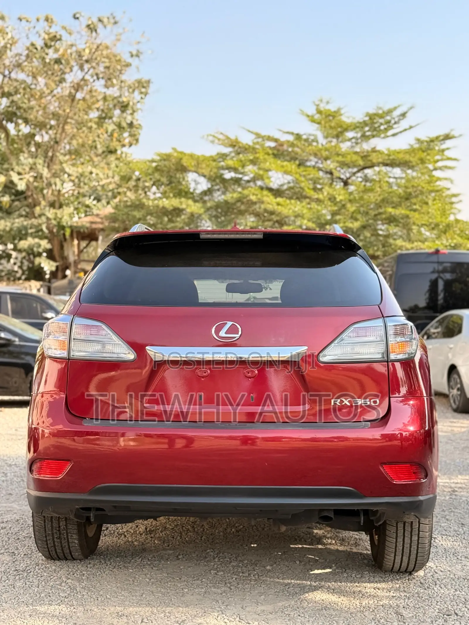 Lexus RX 350 2011 Red