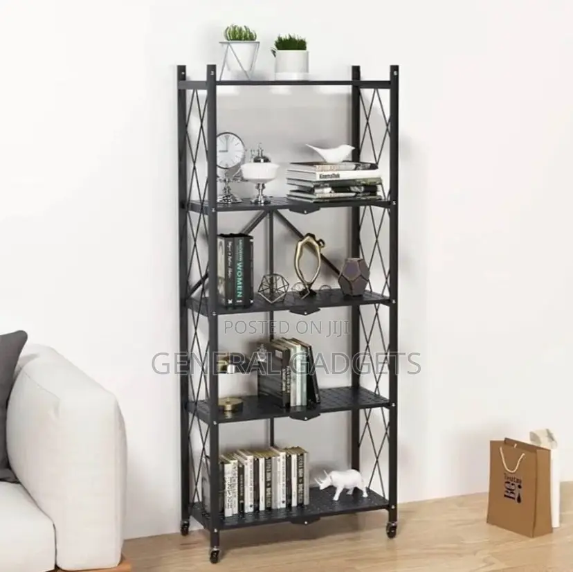 5 Layers Foldable Kitchen Rack
