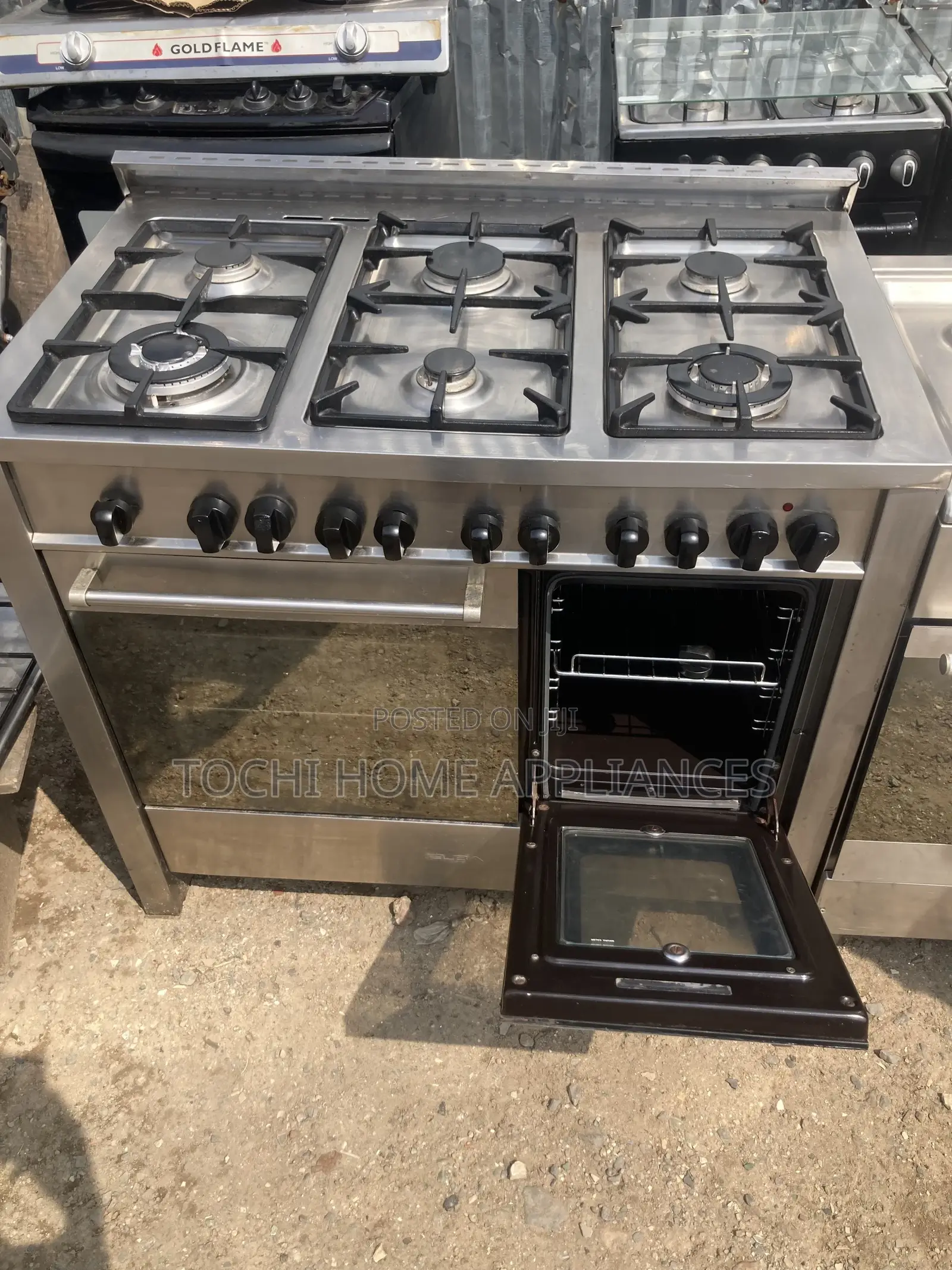5 Burner Direct Gas Cooker