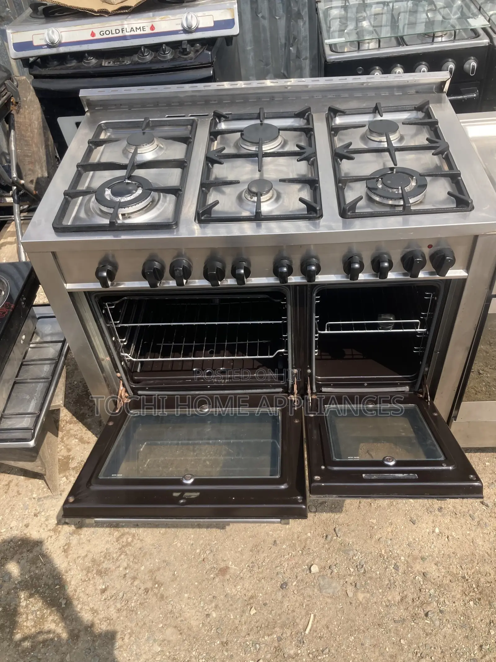 5 Burner Direct Gas Cooker