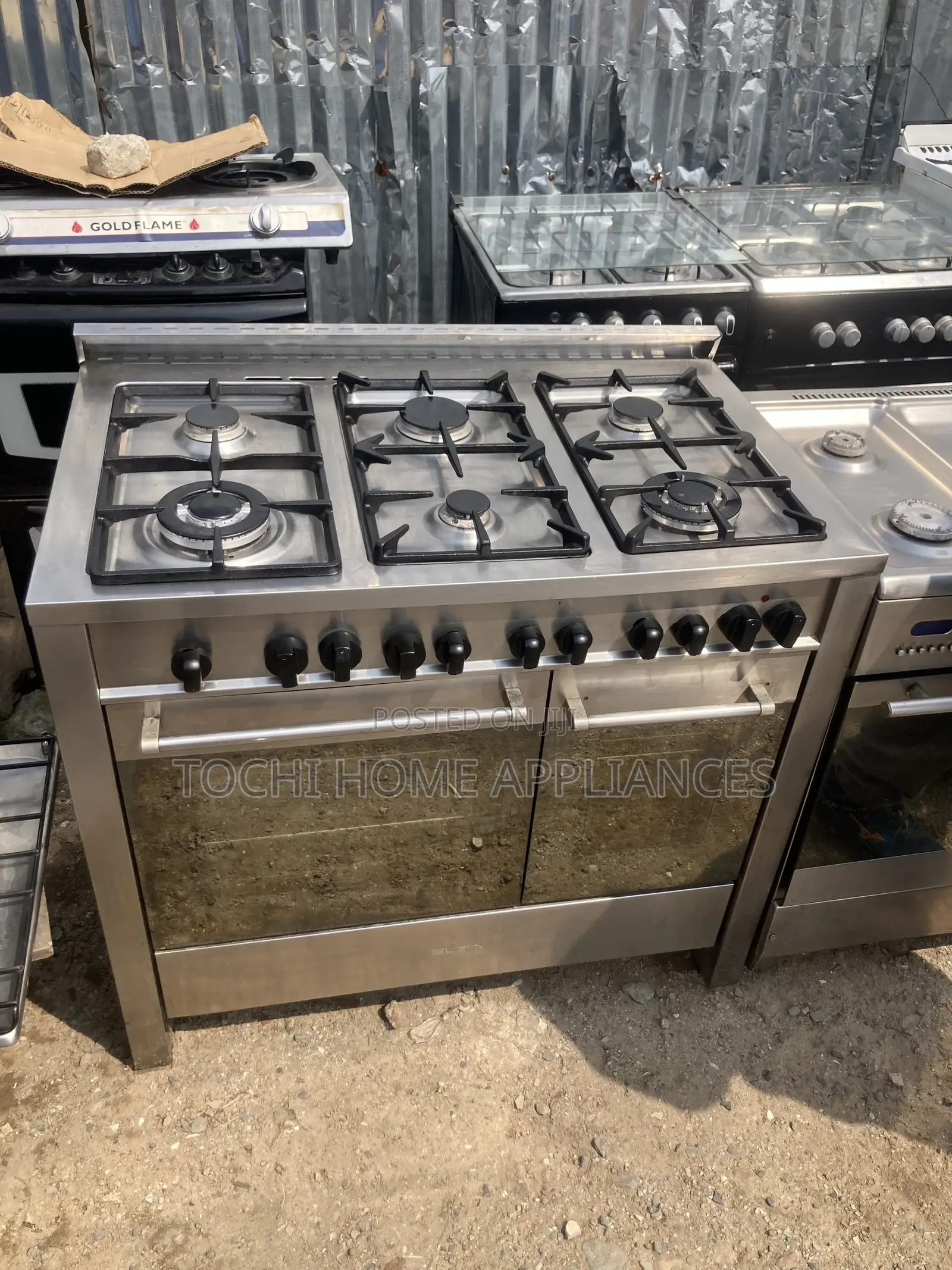5 Burner Direct Gas Cooker
