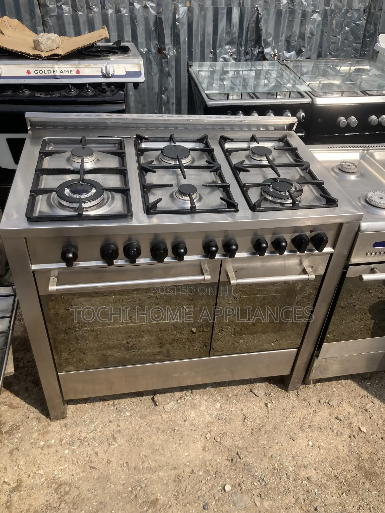 5 Burner Direct Gas Cooker