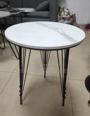 Marble Top Sides Stool