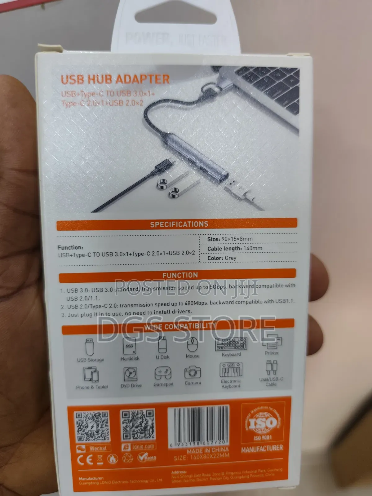 Ldnio Ds 64c 4in1 Usb Hub