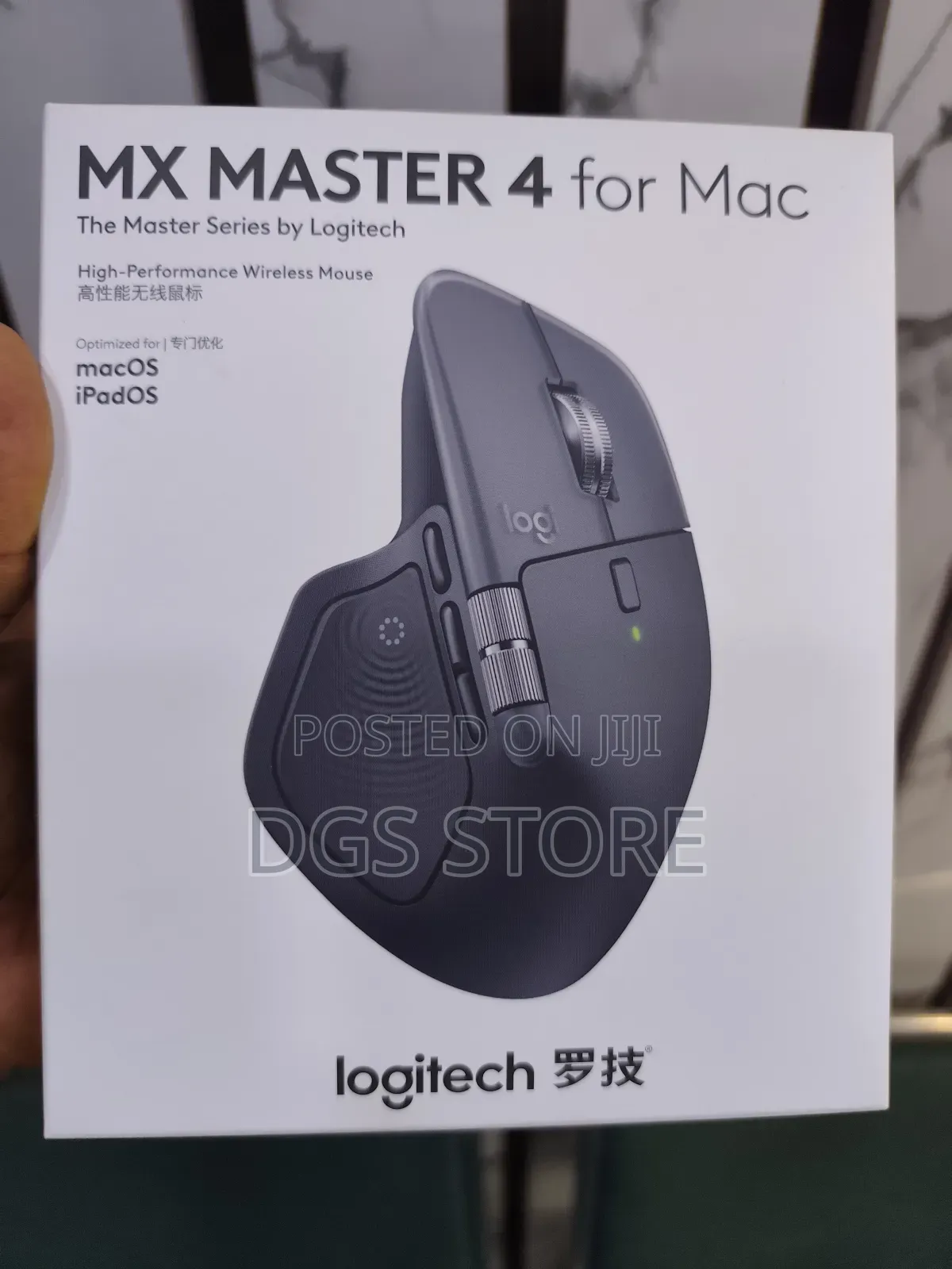 Logitech Mx Master 4 for Mac, iPados Bluetooth Mouse