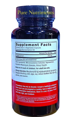 Force Factor Shilajit 250mg –Support, Energy And Brain Health 60caps