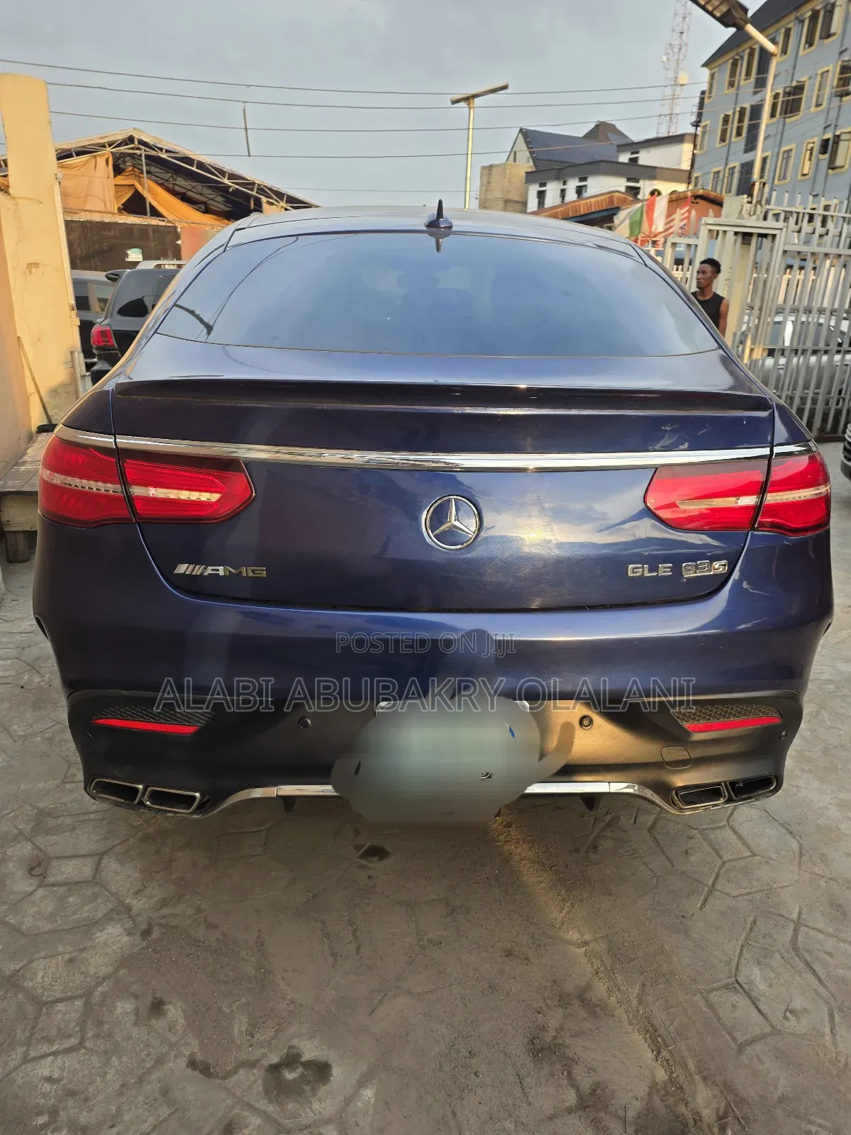 Mercedes-Benz GLE-Class 2018 Blue
