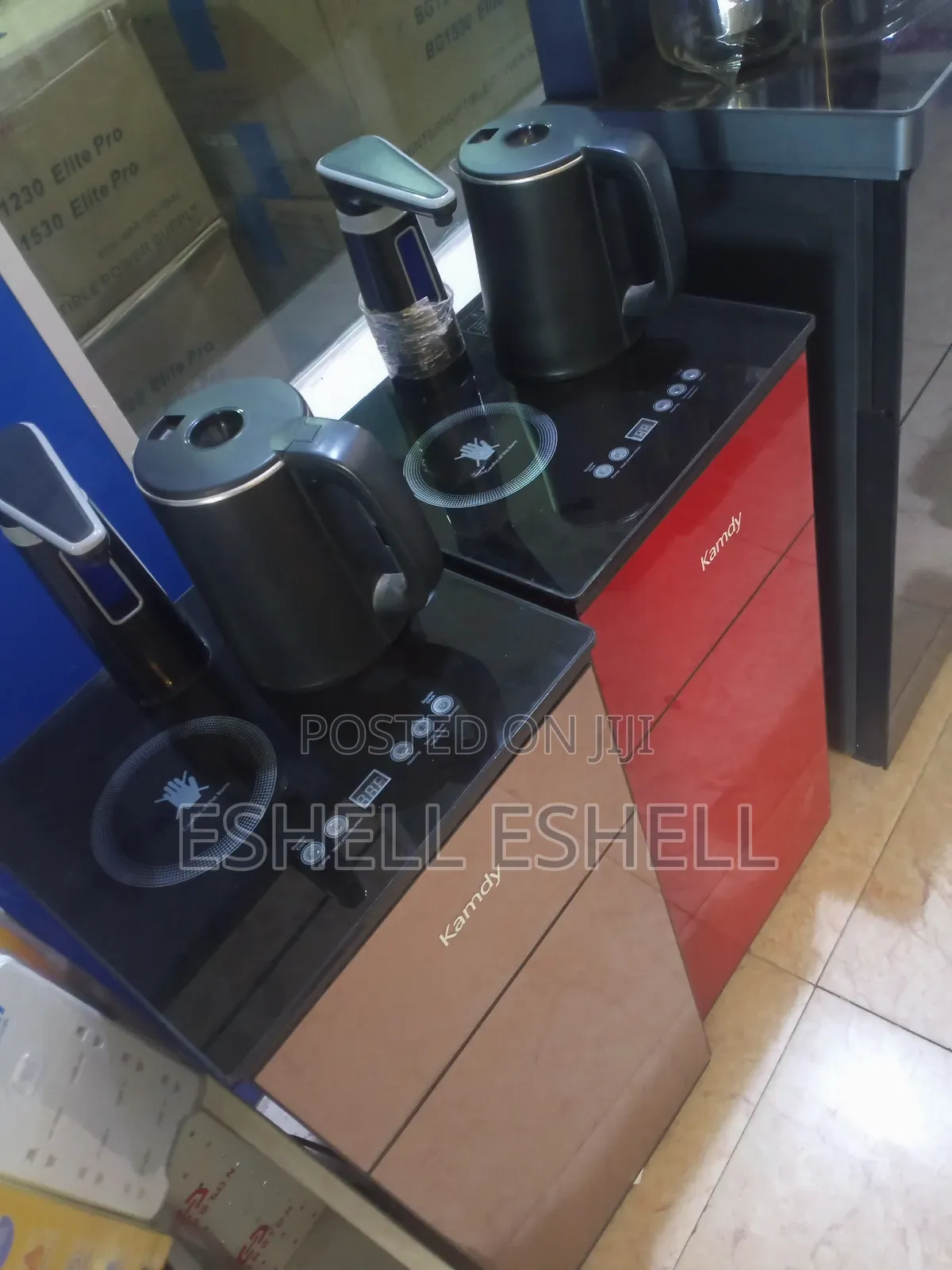 Smart Water Dispenser With Soft Touch Control and Hot Plate