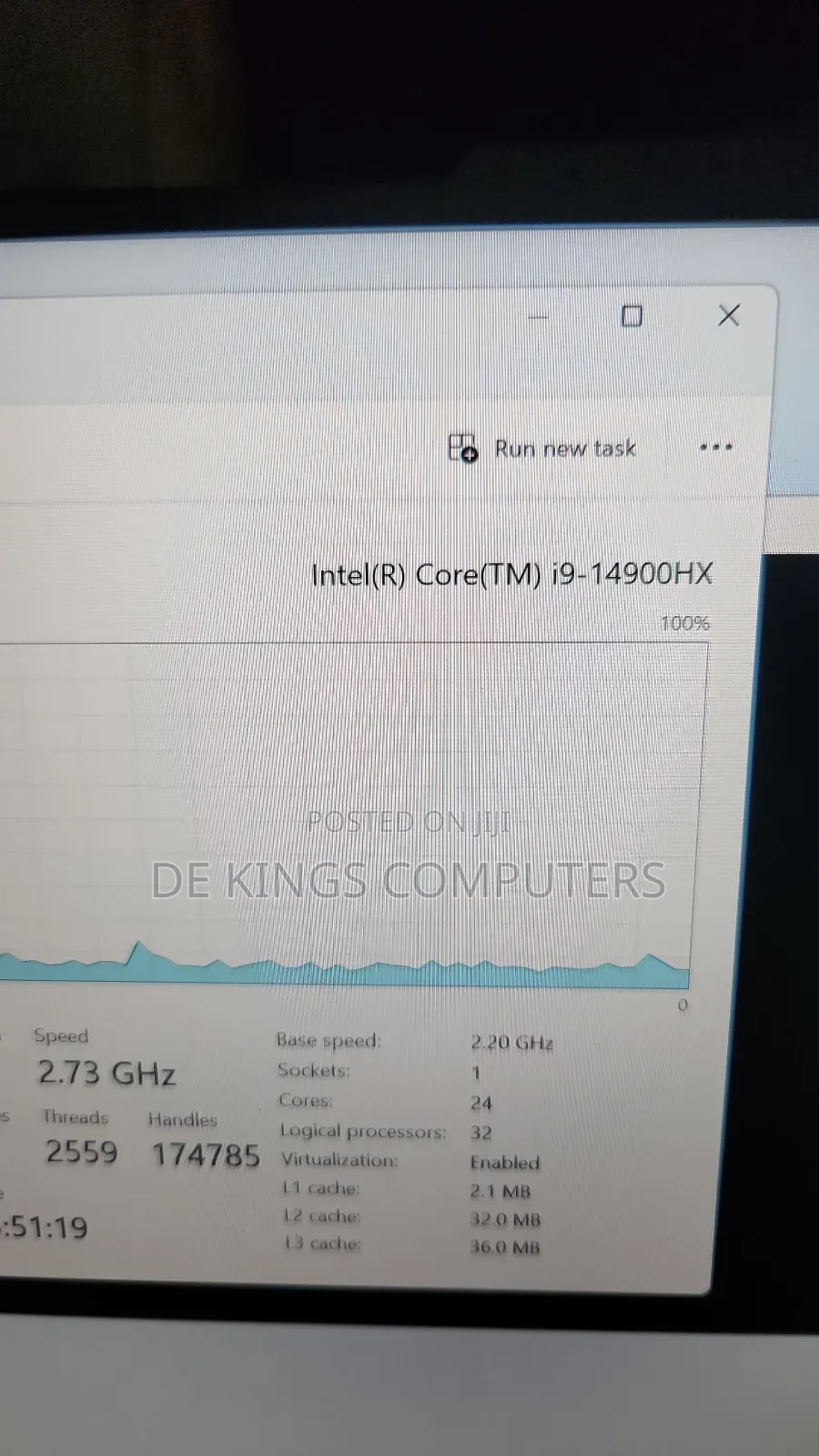 Laptop Asus ROG Strix G17 32GB Intel Core i9 SSD 1T