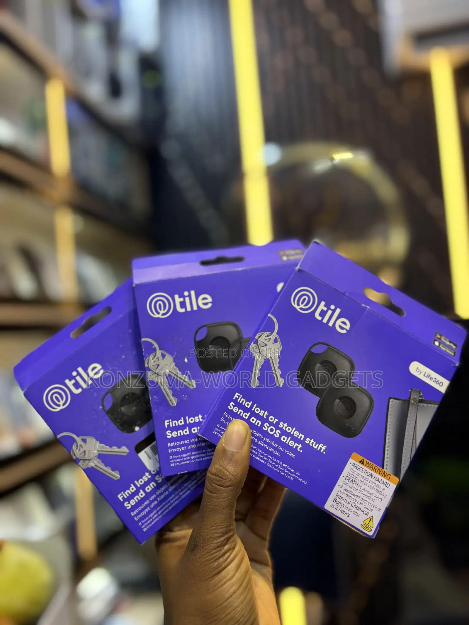 Tile Pro Bluetooth Tracker – Powerful Key Finder With Long Range