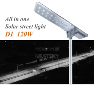 D2-120w All In One High Quality Sensor Street Light